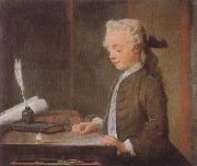 Jean Baptiste Simeon Chardin Child with Top oil painting artist